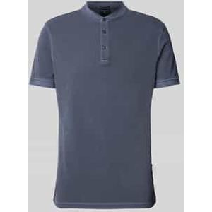 Regular fit poloshirt met opstaande kraag, model 'Phillip'