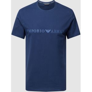 T-shirt met labelprint, model 'TERRY'