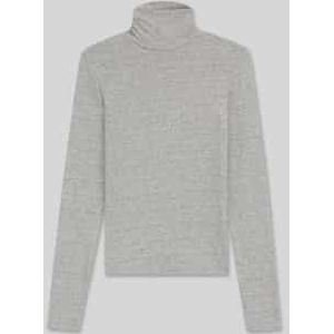 Boss Orange - Colshirt - Light/Pastel Grey - Lange Mouwen - Slim Fit