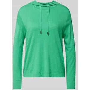 Gebreide pullover met capuchon