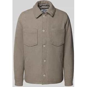 Regular fit overhemdjack met borstzakken, model 'PALLY'