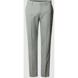 Pantalon met persplooien, model 'Opure'