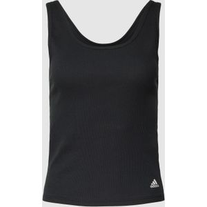 Tanktop met fijnrib