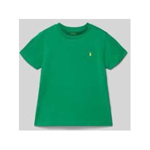 T-shirt met labelstitching