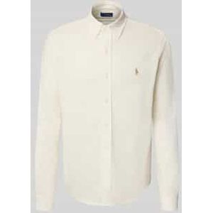 Polo Ralph Lauren - Recht Hemd - Beige - Katoen