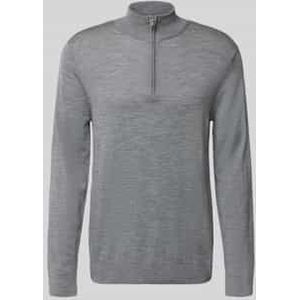 Gebreide Trui - Hoge Hals - Lange Mouwen - Regular Fit - 100% Merinowol