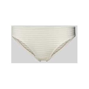 Slip met semi-transparant streepmotief