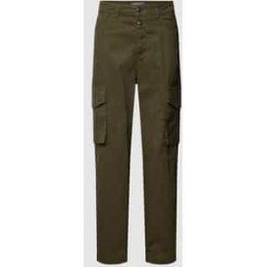 Cargobroek met knoopsluiting, model 'MADELINE'