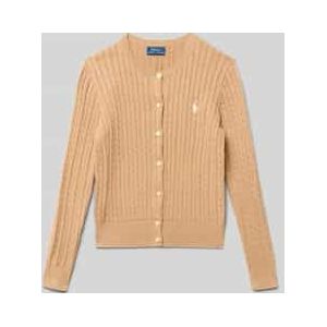 Polo Ralph Lauren - Cardigan - Camel Heather - Gebreid