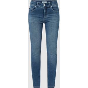 Skinny fit jeans met labelpatch