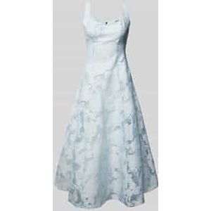 Cocktailjurk met etskanteffect, model 'Racquel'