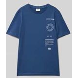 Regular fit T-shirt van puur katoen