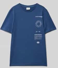 Regular fit T-shirt van puur katoen