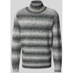 Gebreide pullover met opstaande kraag, model 'EDDARD'