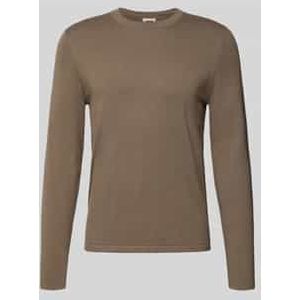 Gebreide pullover met ribboorden, model 'Irmino'