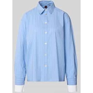 Overhemdblouse met knoopsluiting