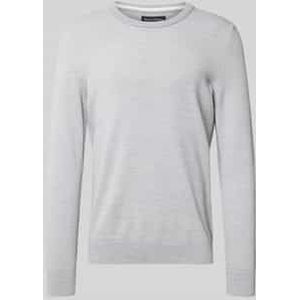 Marc O'Polo - Regular Fit - Gebreide Pullover - Effen - Zuiver Katoen