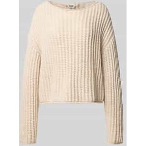 Gebreide pullover met ronde hals, model 'IMENY'