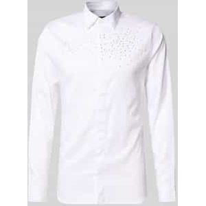 Regular fit vrijetijdsoverhemd met knoopsluiting, model 'CAMICIA'