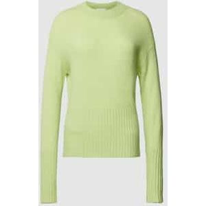 Regular fit gebreide pullover met mohair, model 'Pasti'