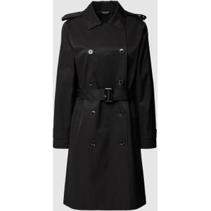 Trenchcoat met platte kraag