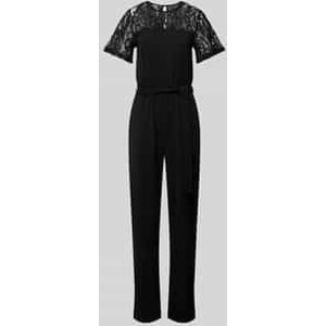 Jumpsuit met etskanteffect, model 'MAGDA'