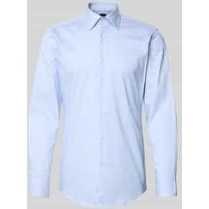 Slim fit zakelijk overhemd van katoenmix, model 'HANK'