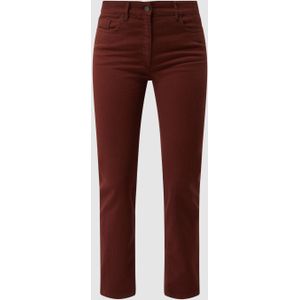 Straight fit jeans met stretch, model 'Cora'