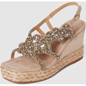 Wedges met siersteentjes