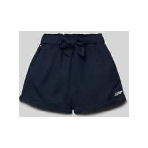 Tommy Hilfiger Shorts - Linnen - Aantrekken - Dark Nacht Navy - Tommy Hilfiger - 6 jaar (116) - Shorts
