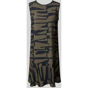 Opus - Wenola - Damesjurk - Groen - 85% Viscose, 15% Polyamide