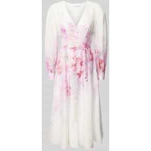 Avondjurk met strikceintuur