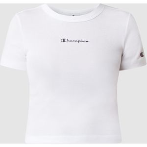 Regular fit T-shirt van katoen