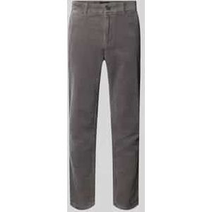 Corduroy broek met achterzakken, model 'MAliam'