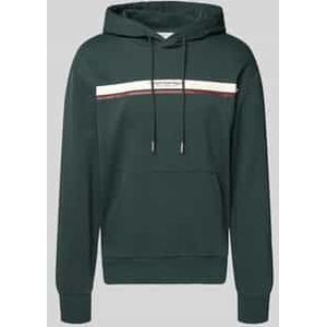 Regular fit hoodie van katoenmix