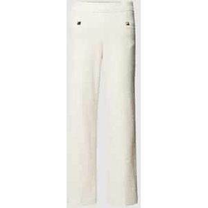 Stoffen broek met persplooien, model 'FAITH'