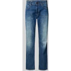 Straight leg jeans met steekzakken, model 'Mosa'