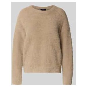 Regular fit pullover in gebreide look