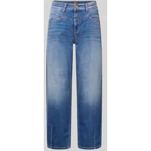 Barrel jeans in used-look, model 'ELIN'