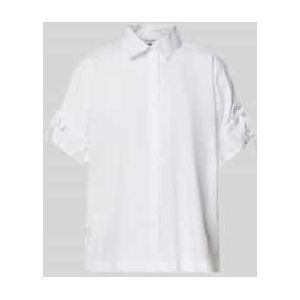 Overhemdblouse met knoopsluiting