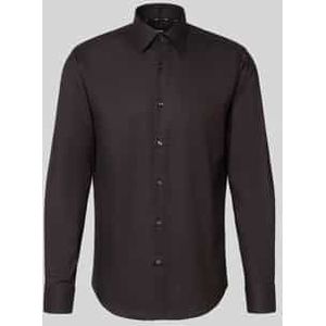 Regular fit zakelijk overhemd van katoenmix, model 'JOE'