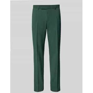 Slim fit pantalon met persplooien
