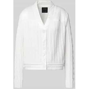 Gebreid jack met V-hals