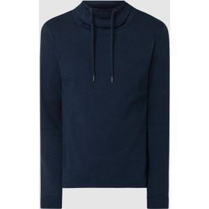 Sweatshirt met strakke col