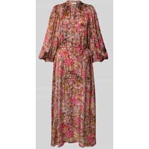 Rich & Royal - Jurk - Gemengde Kleuren - Lang/Maxi - Lange Mouw