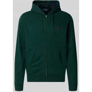 Polo Ralph Lauren - Sweatvest - Donkergroen - Capuchon met Trekkoord