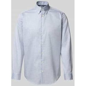 Regular fit zakelijk overhemd met button-downkraag