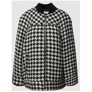 Bomberjack met pied-de-poule-motief, model 'Brynn'