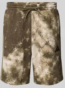 adidas - Shorts - Zwart - Katoenmix - Normale Pasvorm