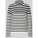 Gebreide pullover met opstaande kraag, model 'LESLEY'